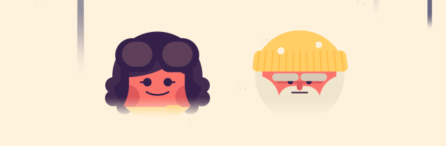 2人というか2点。2点をつなぐと線になります(幾何学)